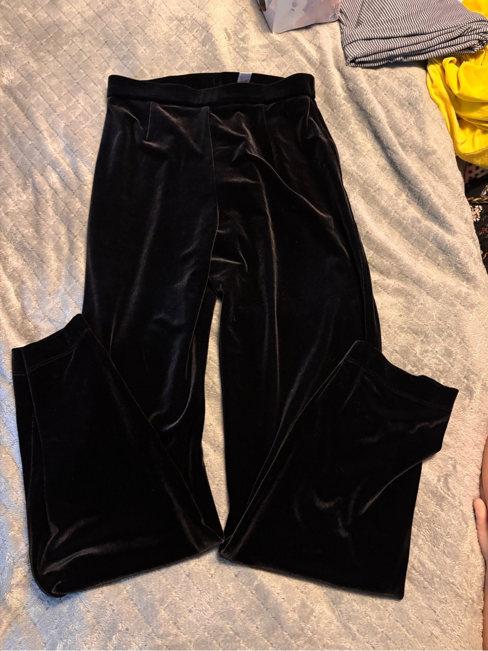 Chico's Black Velvet Pants